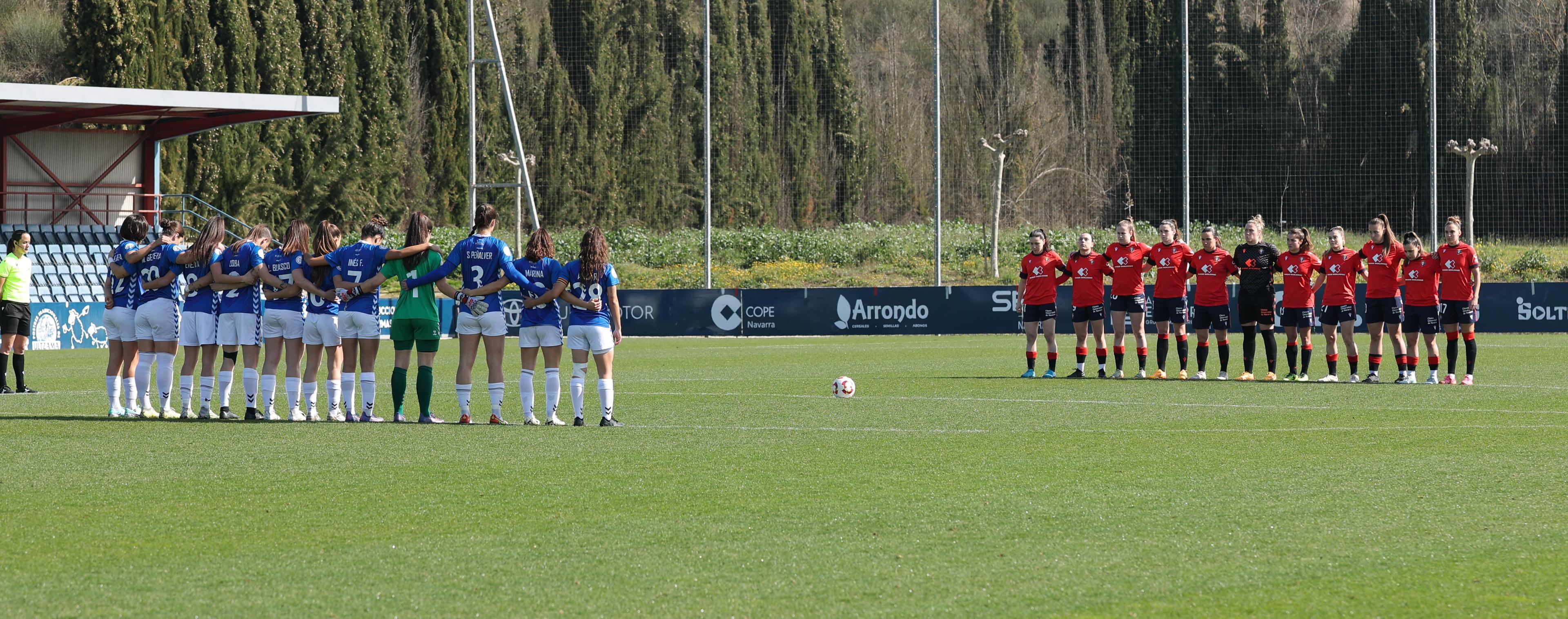 Osasuna Femenino consigue ante el AEM su tercera victoria consecutiva (1-0)