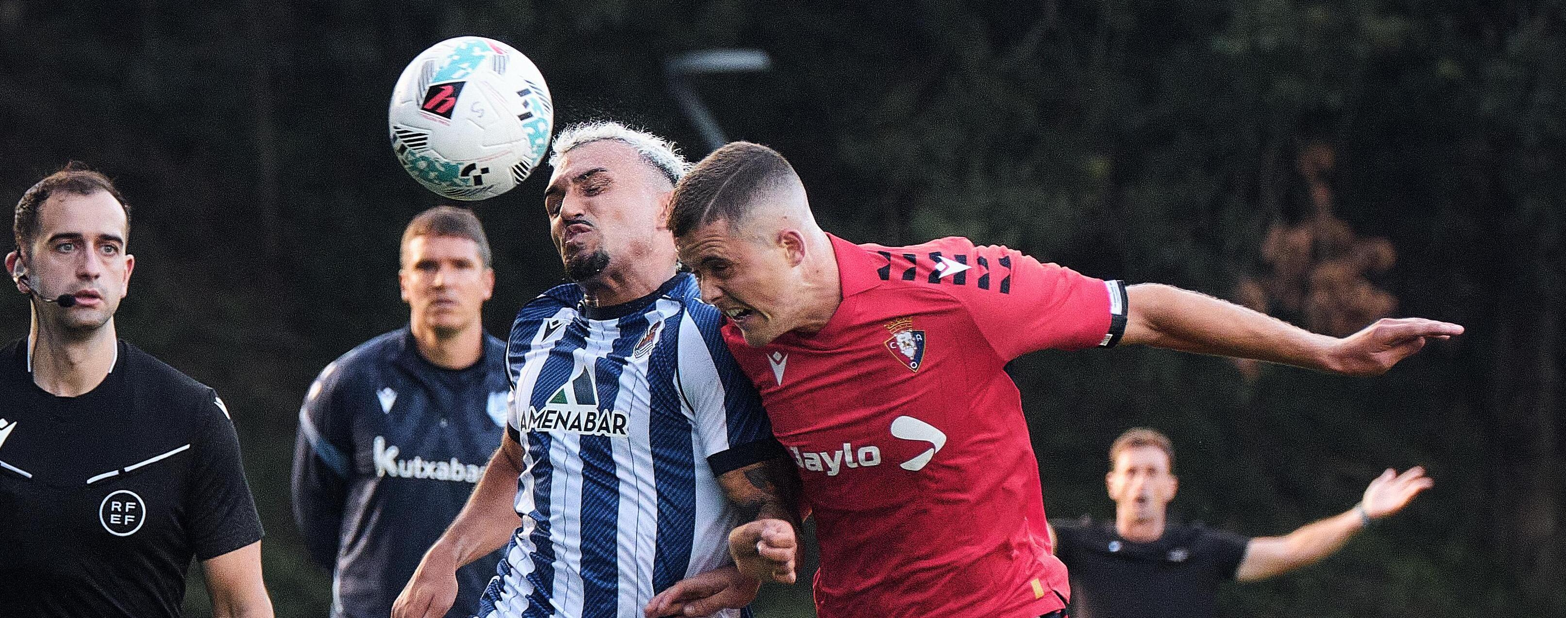 Osasuna Promesas cae ante la Real Sociedad B en el segundo amistoso de pretemporada (4-1)