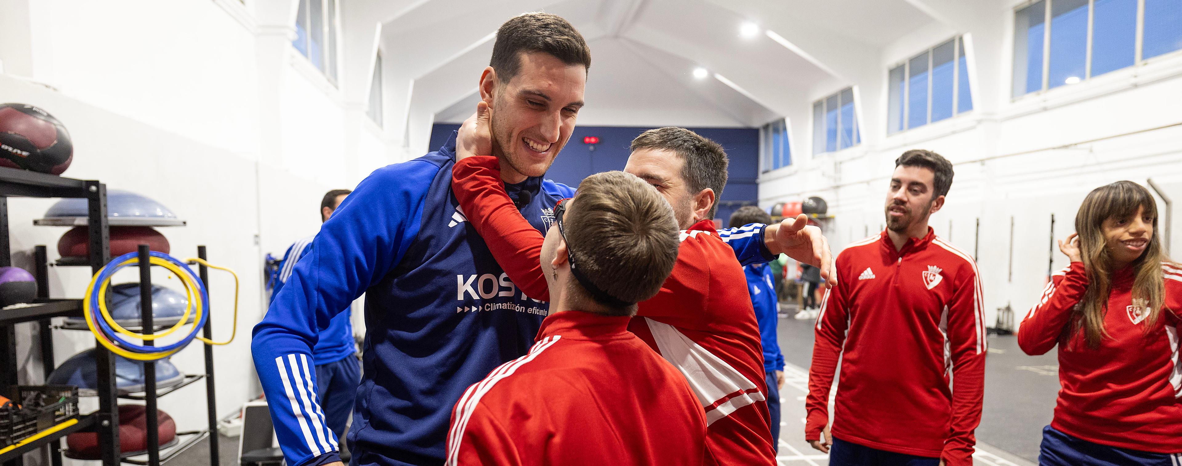 Sergio Herrera acompaña a Osasuna Genuine antes de que los rojillos viajen a Cádiz