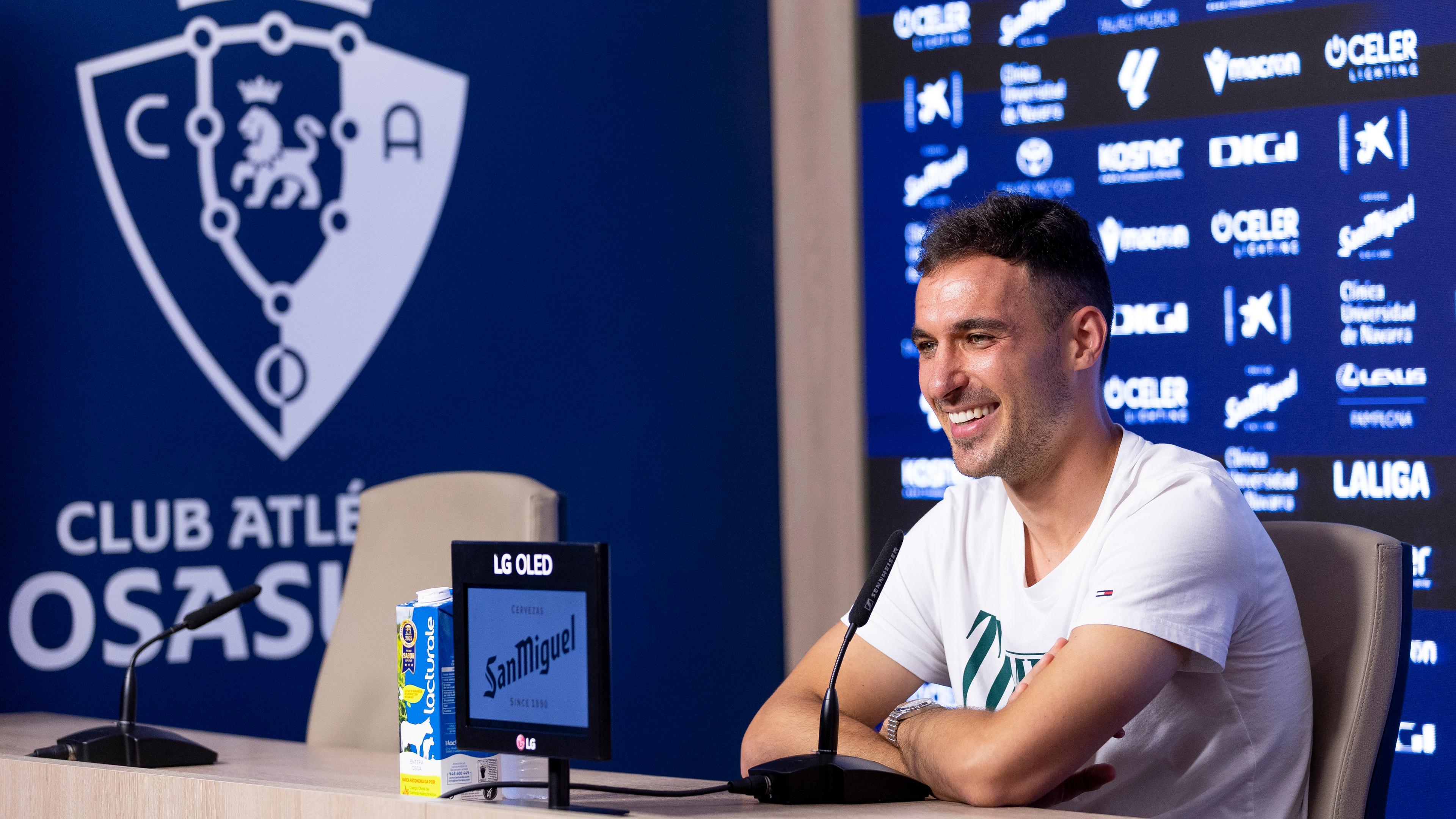 Unai García: “Lo que más feliz me deja es ver a Osasuna así de consolidado”