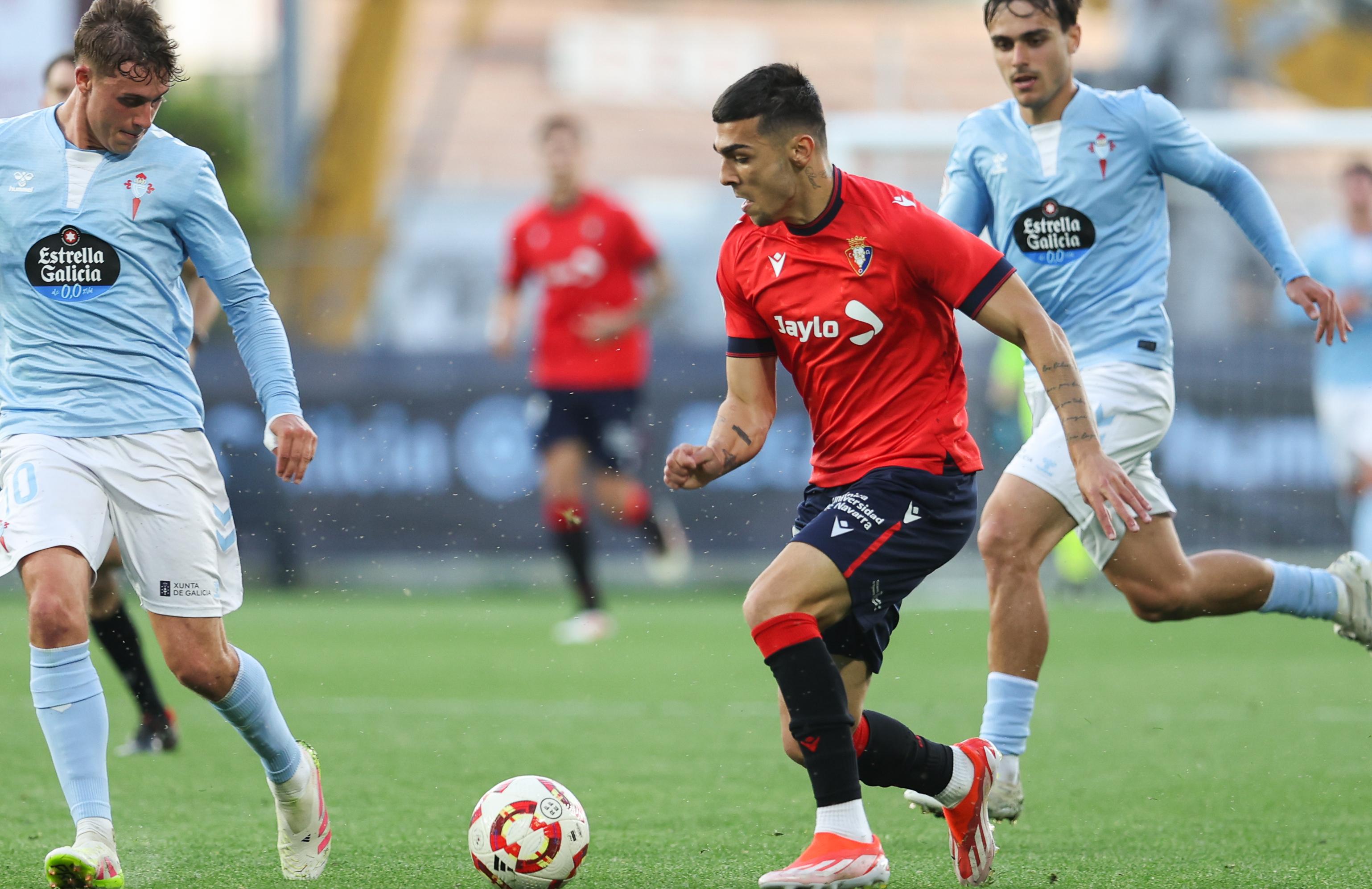 Osasuna Promesas cae en Abanca Balaídos (3-0)