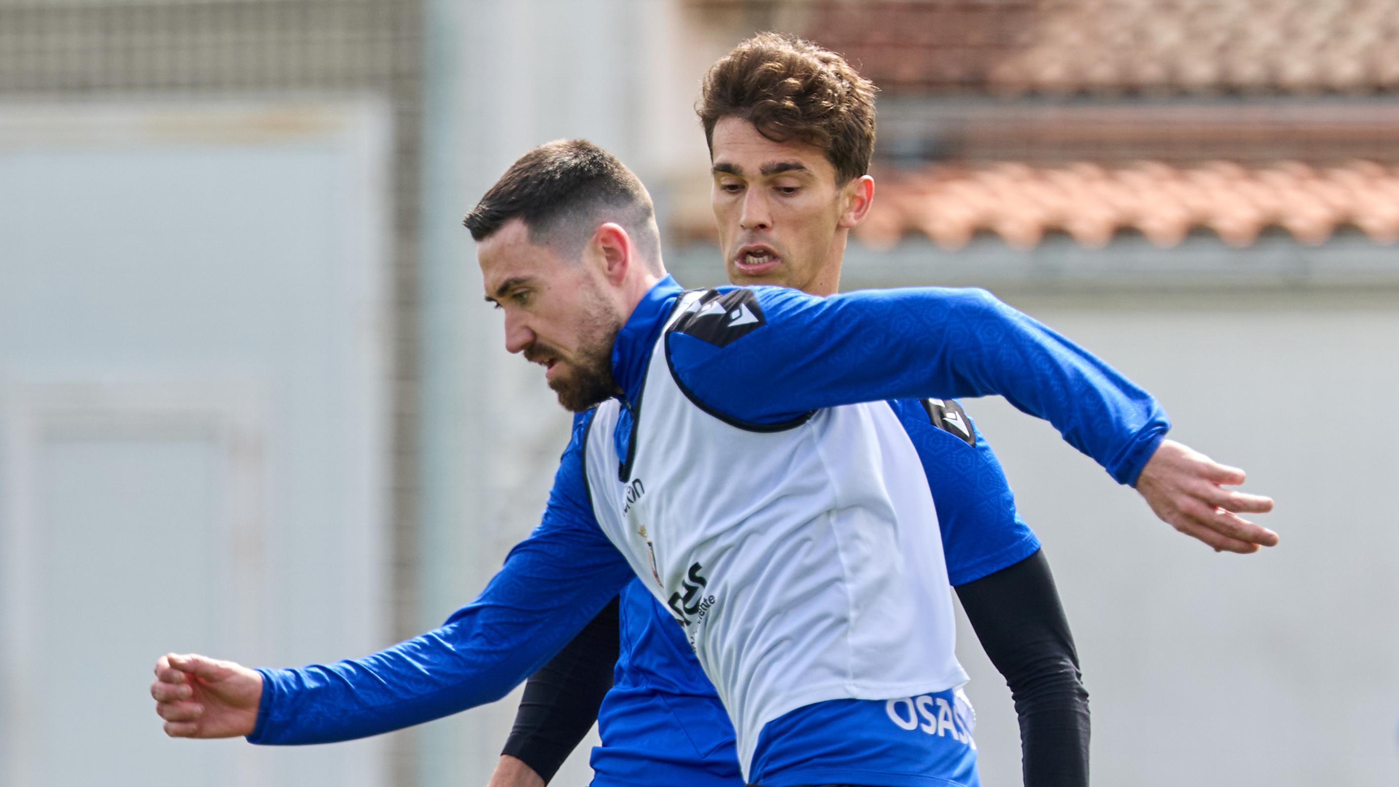 Osasuna se ejercita en Tajonar y completa la preparación del encuentro ante el Leganés