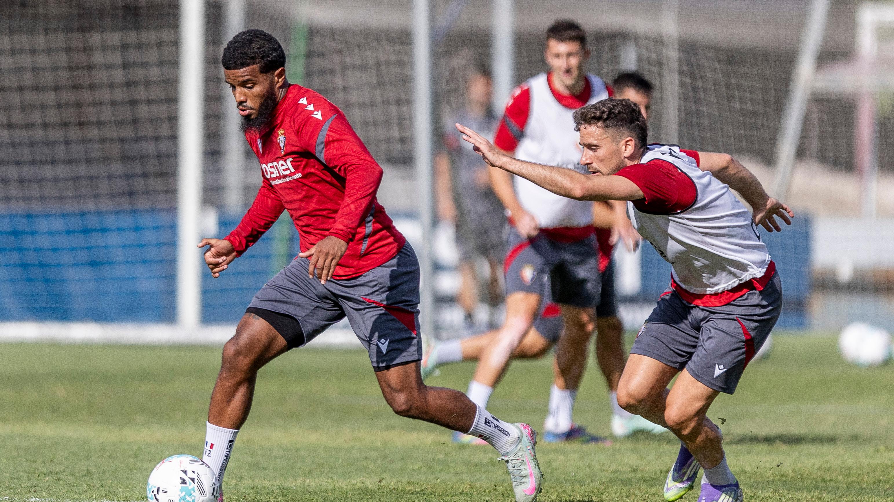 Osasuna completa la segunda doble sesión de la semana