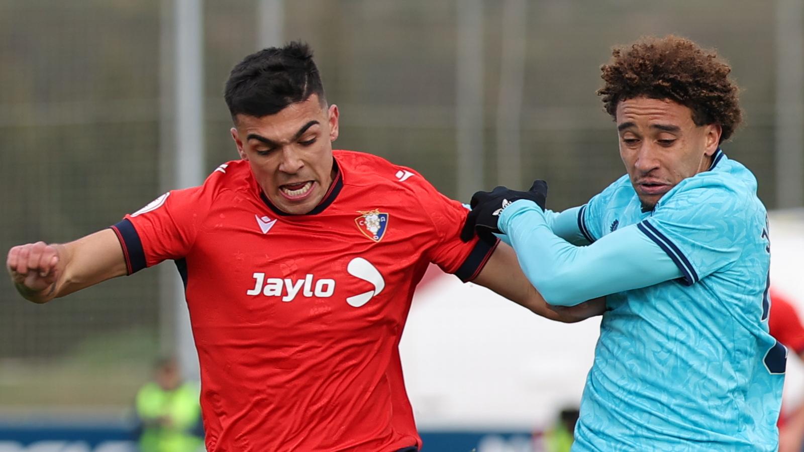 Osasuna Promesas y Bilbao Athletic empatan en Tajonar (1-1)