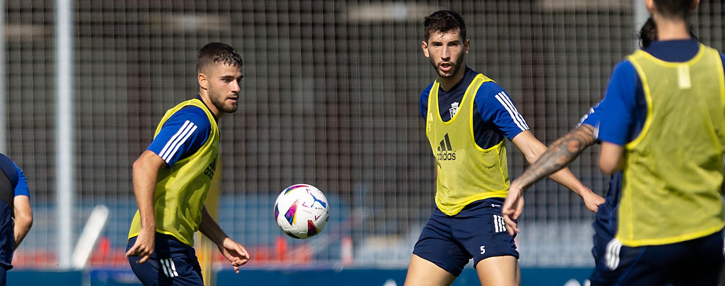 Osasuna continúa su preparación del partido contra el Getafe