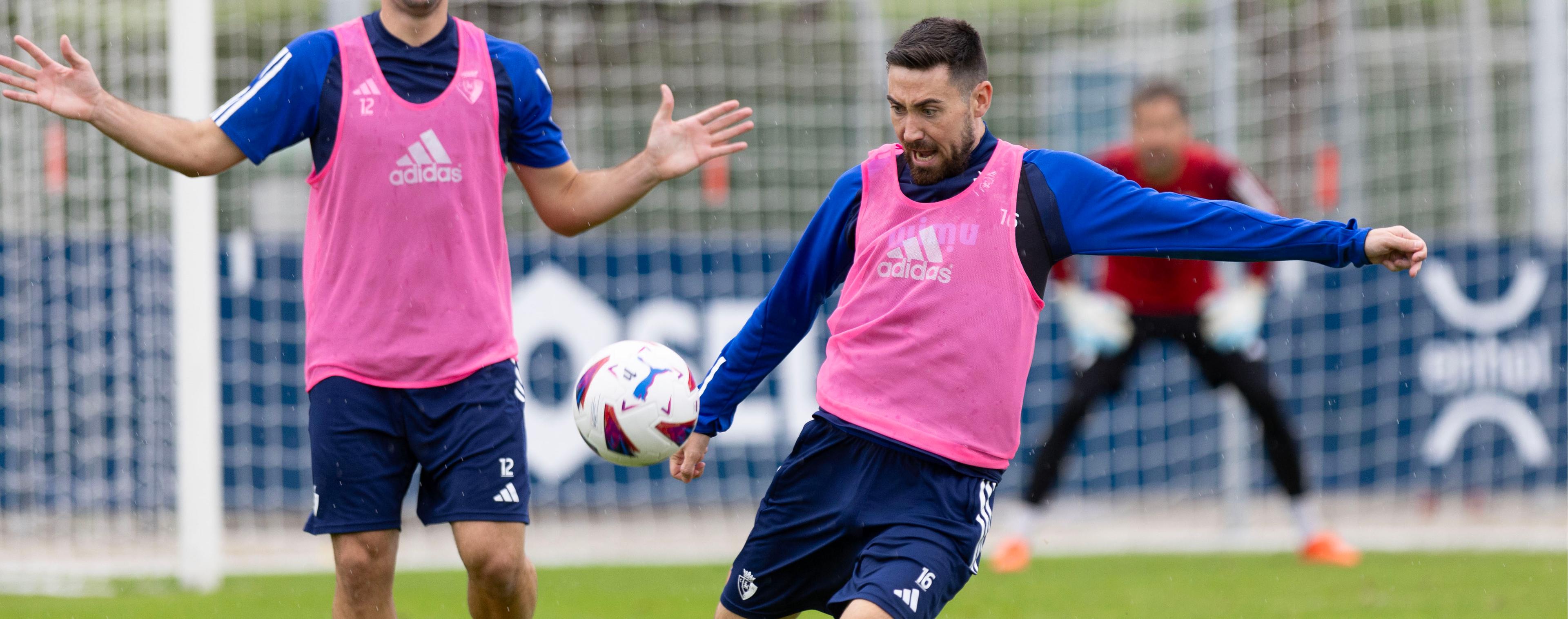 Tercera sesión de la semana para preparar el encuentro ante el Sevilla F. C.