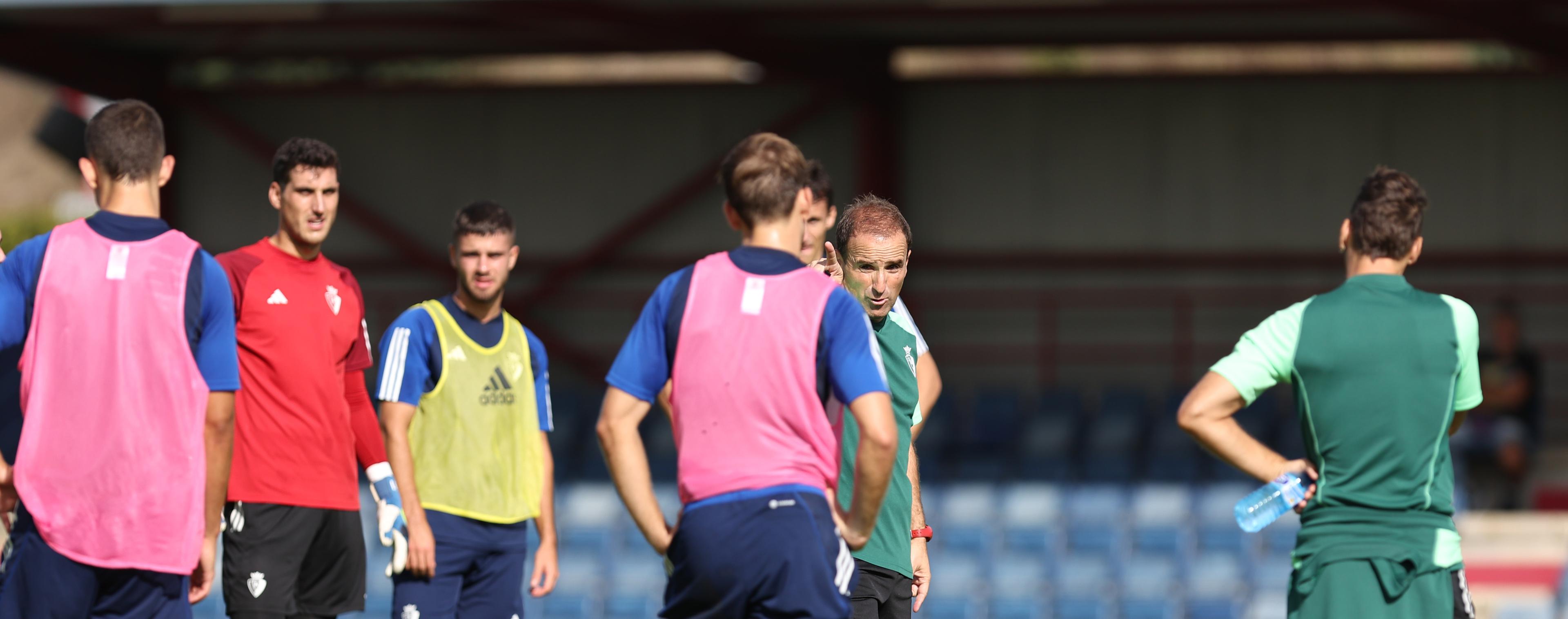 Osasuna completa la segunda sesión de preparación del partido ante el Getafe