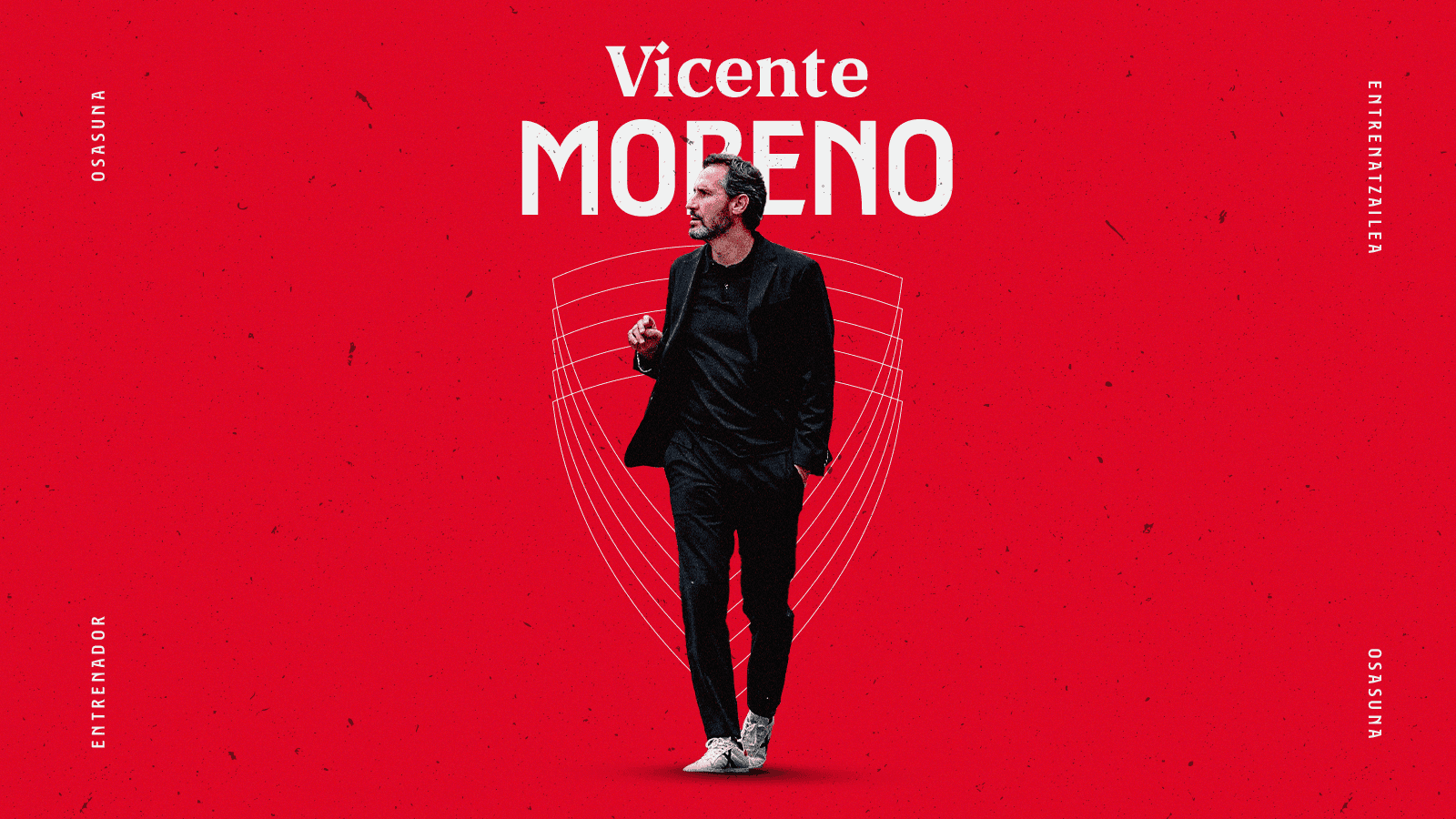 Vicente Moreno, nuevo entrenador de Osasuna