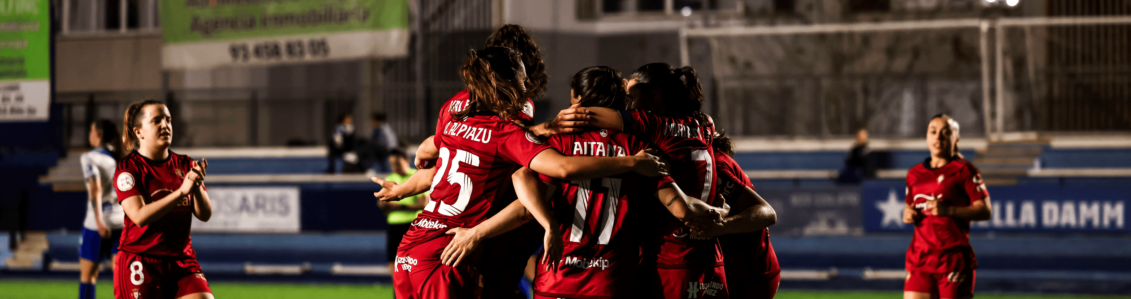 Goleada a domicilio de Osasuna Femenino ante el Europa (0-3)