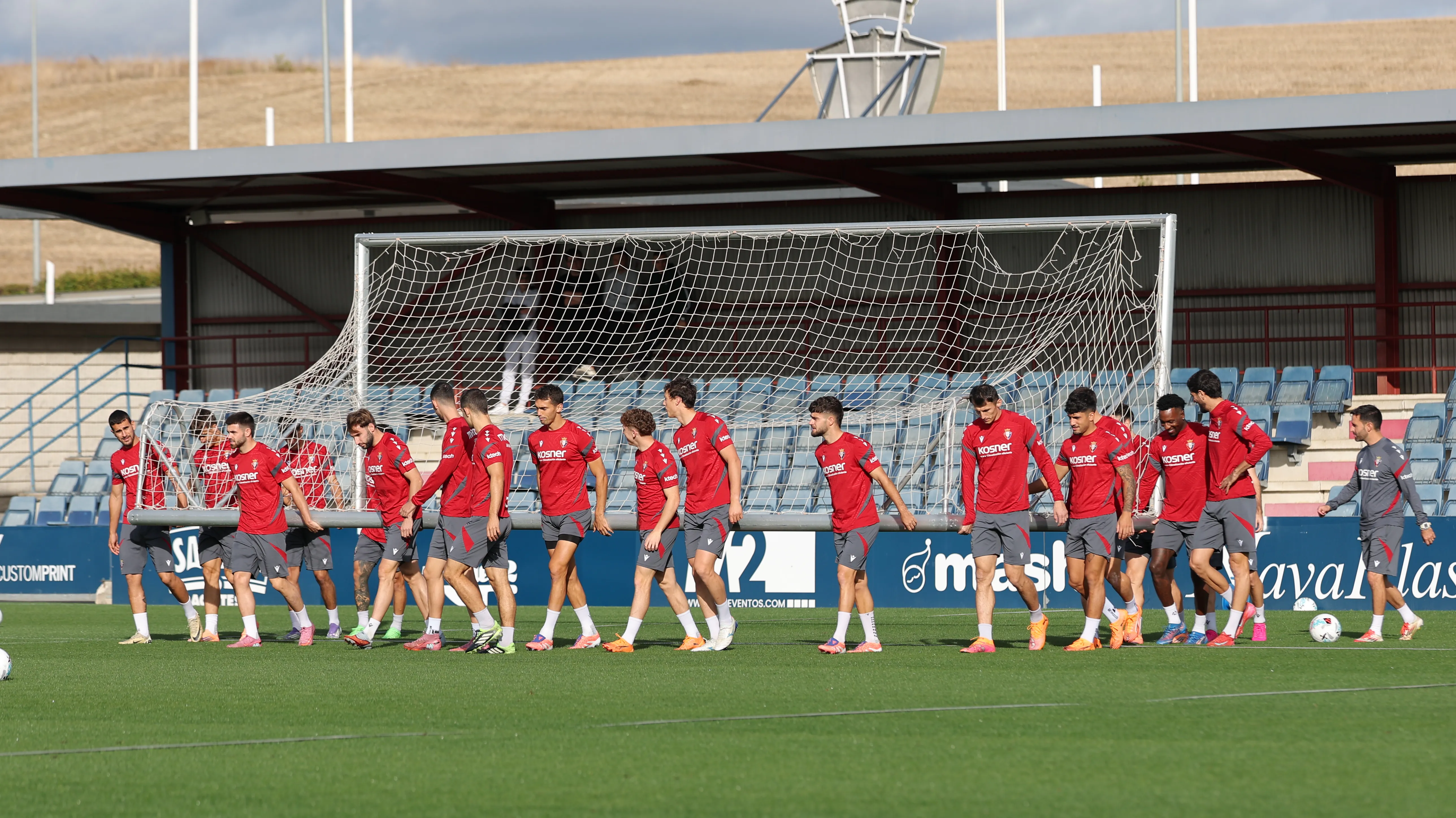 Osasuna continúa preparando el encuentro ante el Celta - Osasuna
