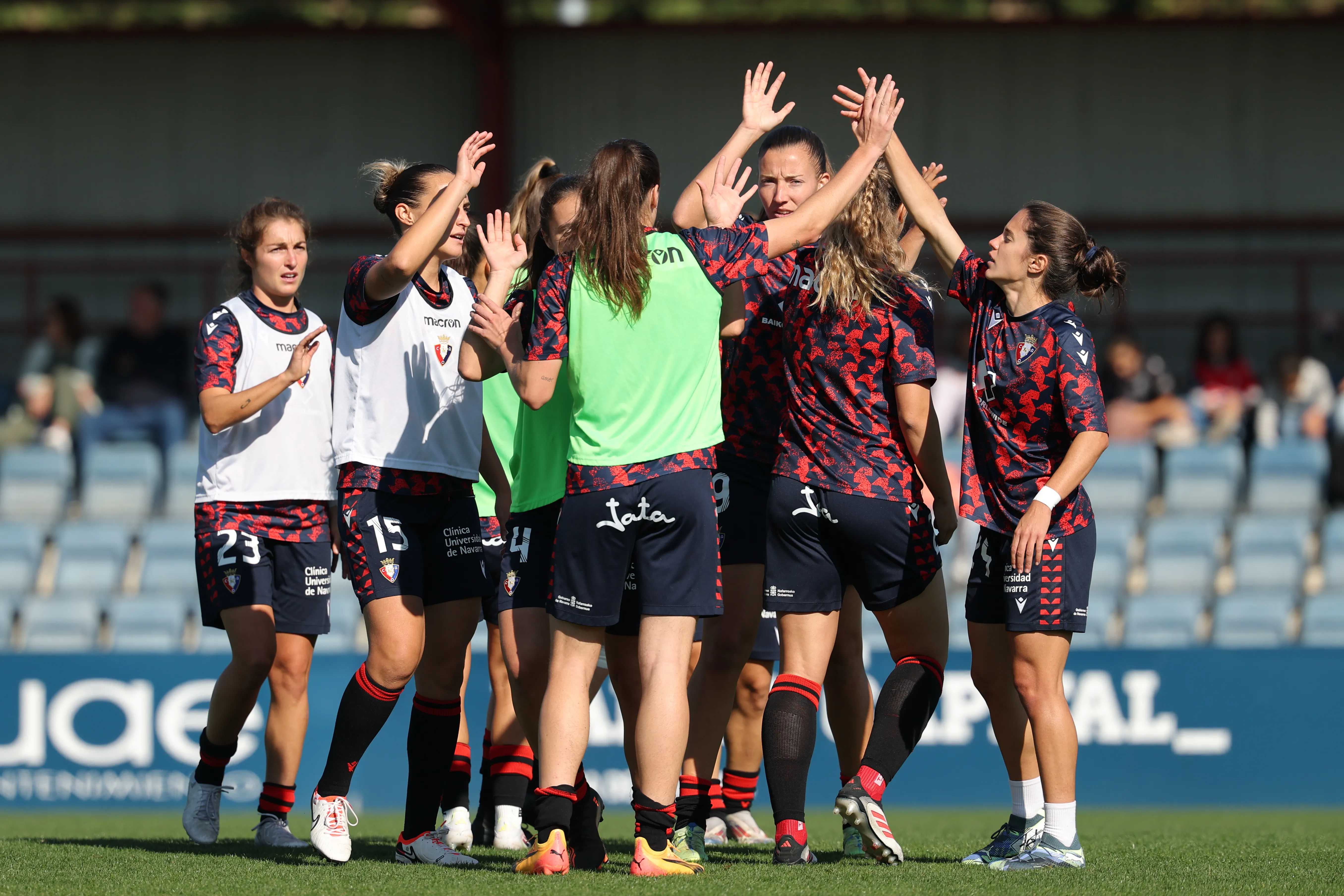 Osasuna Femenino contará con 17 jugadoras para disputar el partido ante ...