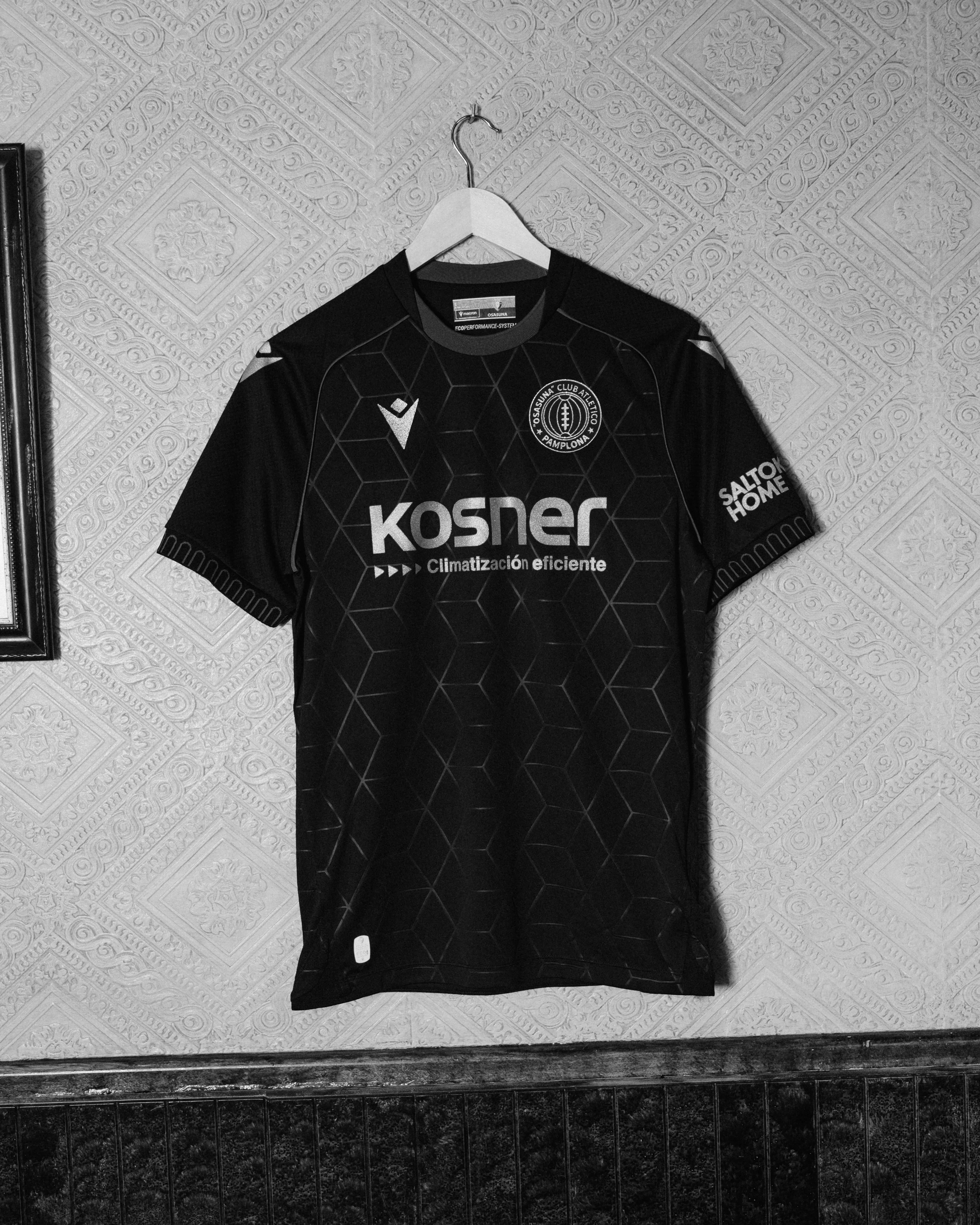 CA Osasuna × Macron: 2026/27 Third Kit official collaboration image