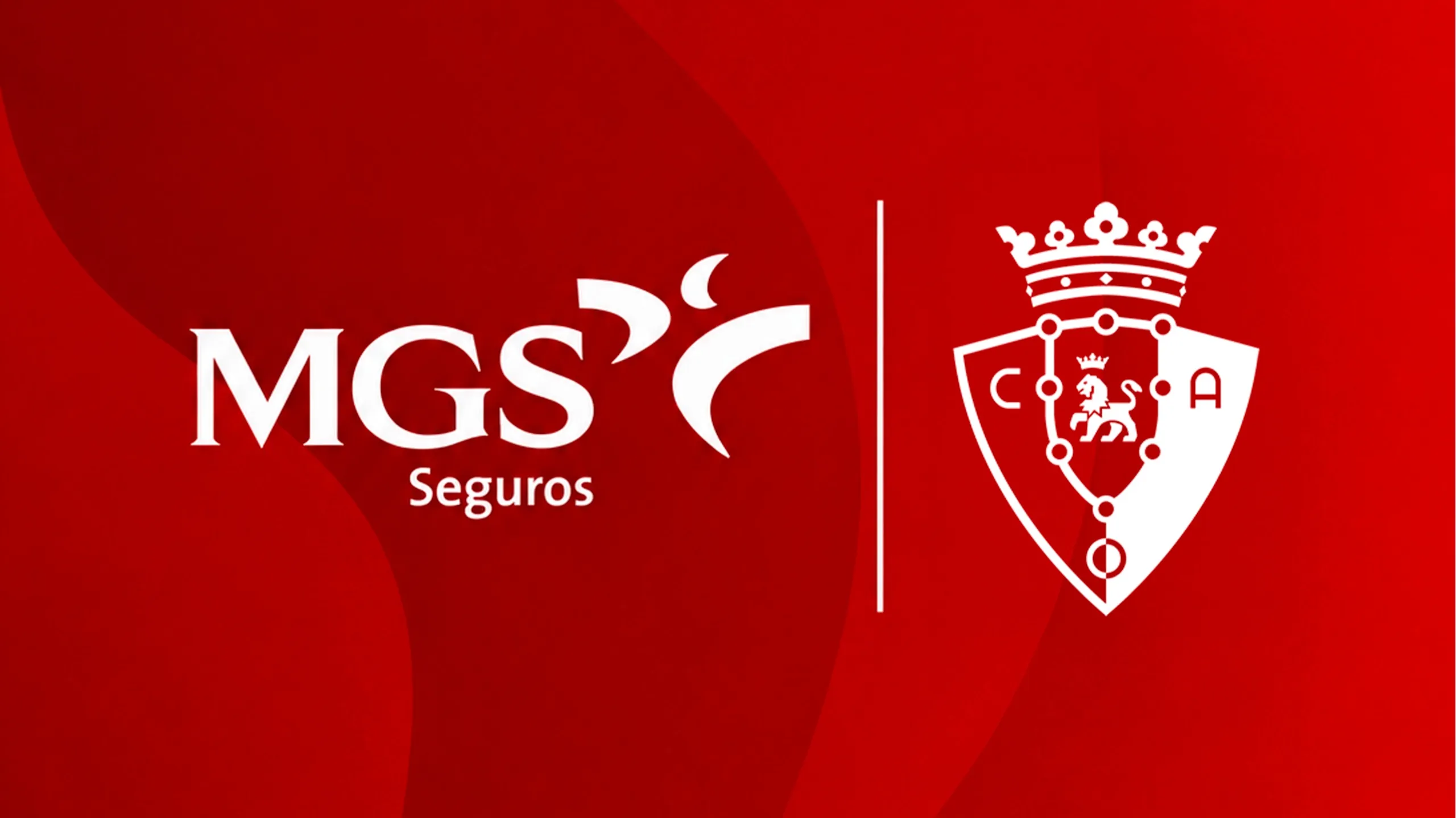 Official image for CA Osasuna × MGS Seguros: Three-Season Club and Academy Partnership