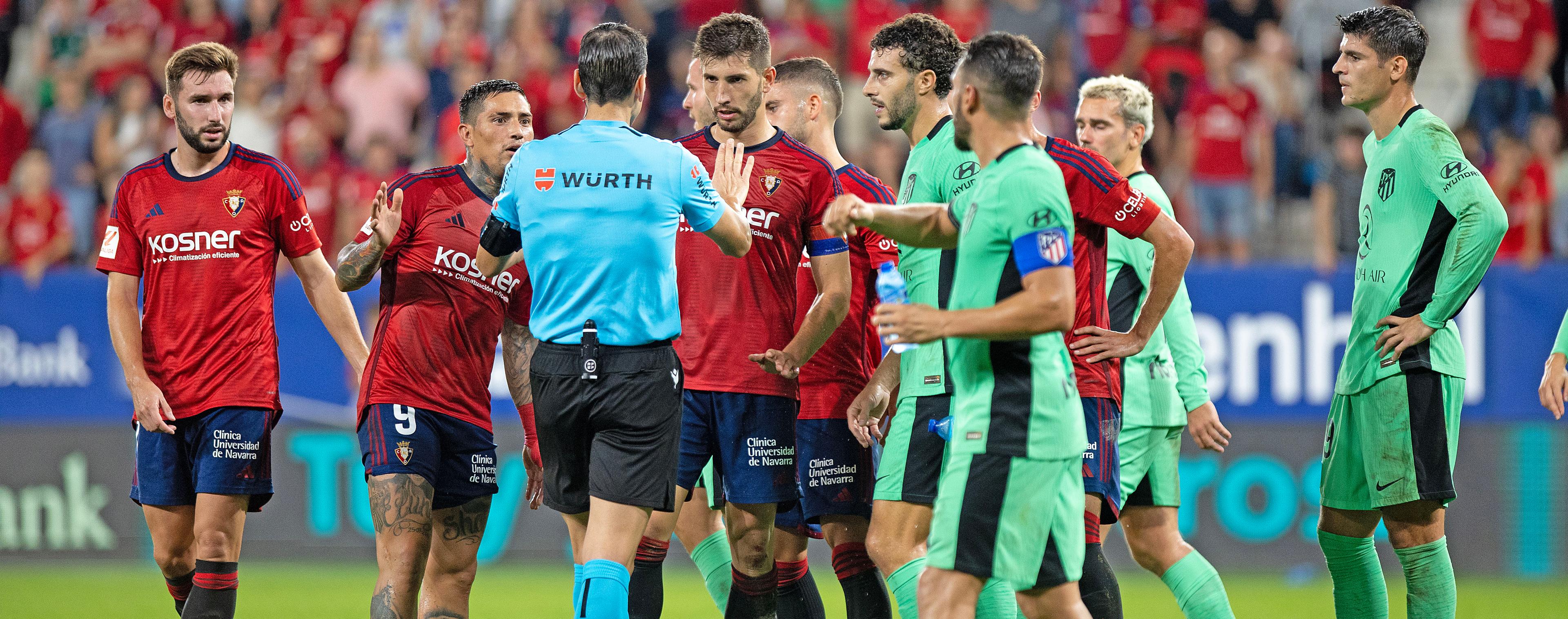 Una decisión arbitral tira por tierra una segunda parte soberbia de Osasuna (0-2)
